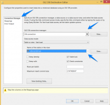 Google drive source to OLD DB Destination