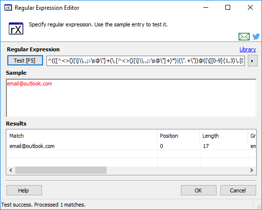RegEx Editor