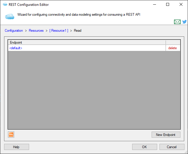 Read Endpoints List Page